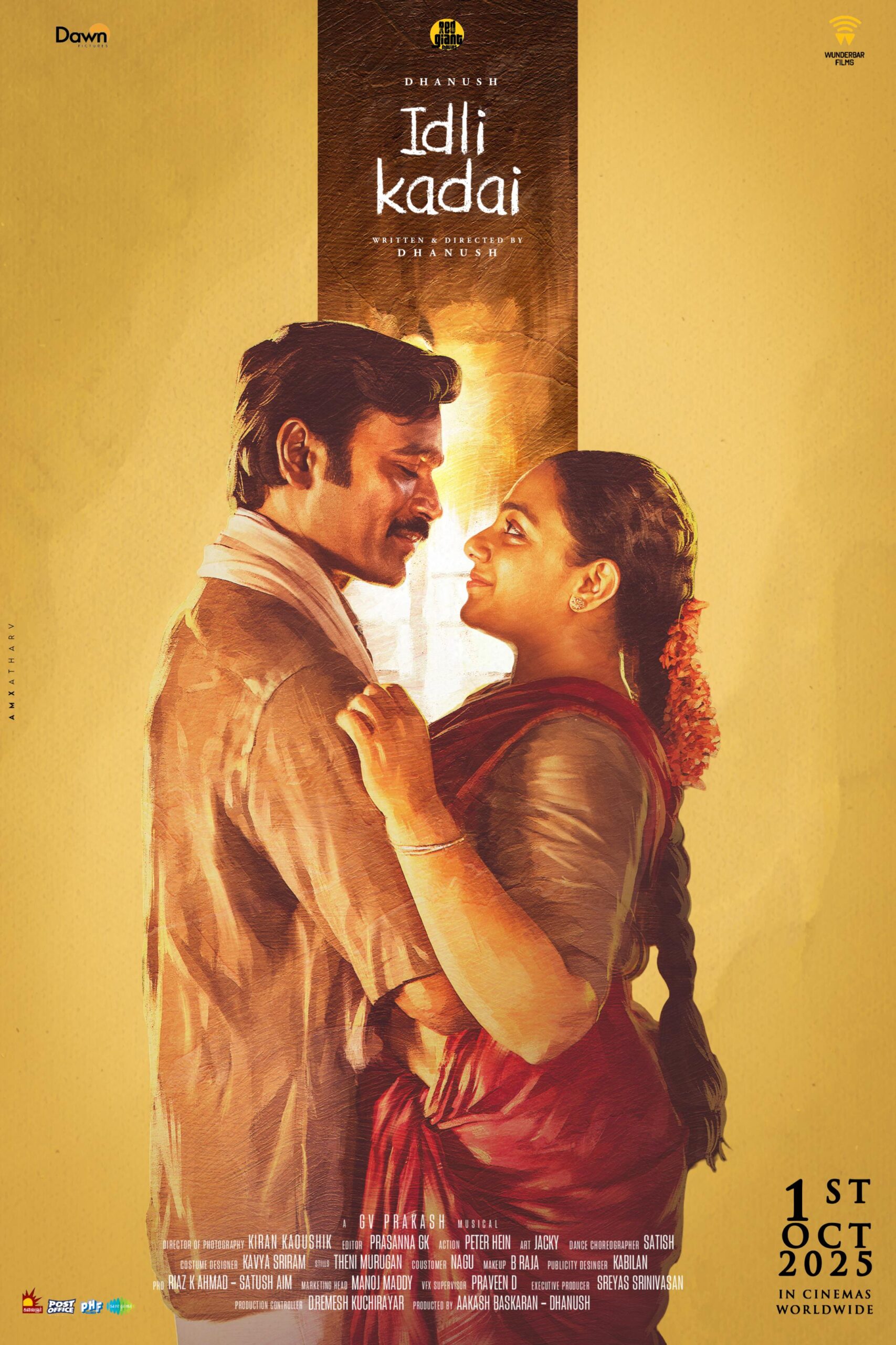 Idli Kadai / Idly Kadai (2025) Dual Audio [Hindi ORG-Tamil] NetFlix & Watch FREE